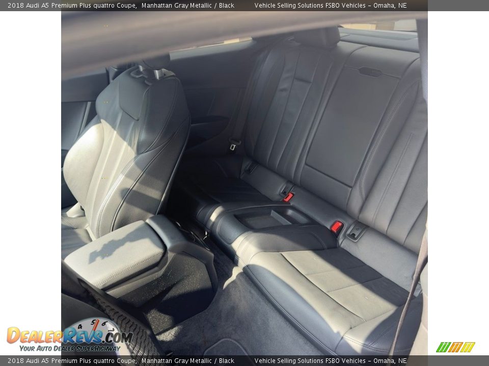 Rear Seat of 2018 Audi A5 Premium Plus quattro Coupe Photo #15