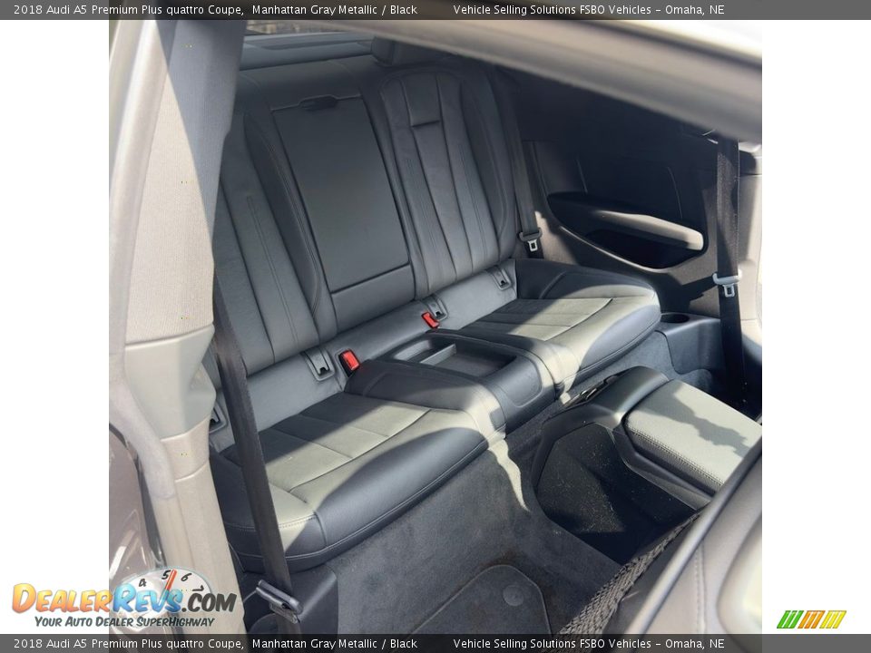 Rear Seat of 2018 Audi A5 Premium Plus quattro Coupe Photo #16