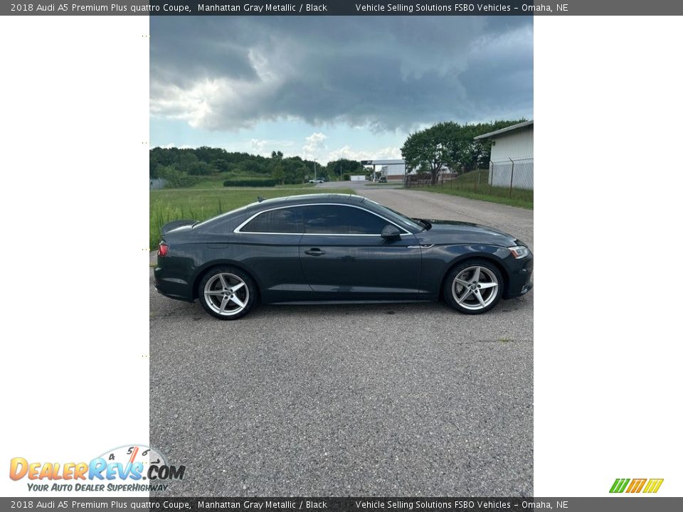 Manhattan Gray Metallic 2018 Audi A5 Premium Plus quattro Coupe Photo #22