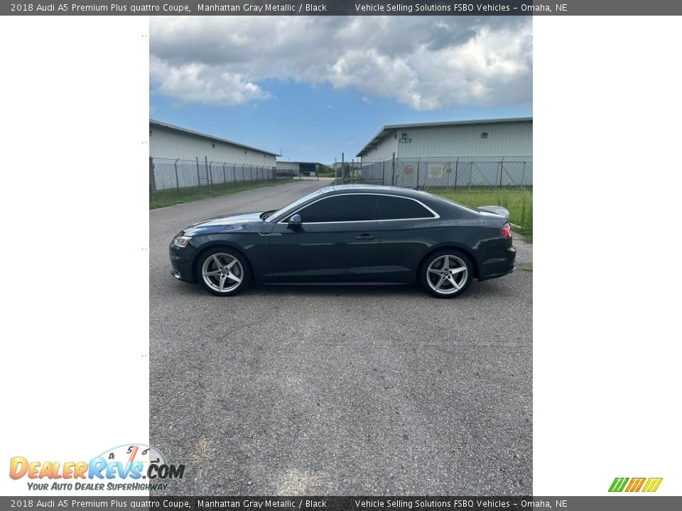 Manhattan Gray Metallic 2018 Audi A5 Premium Plus quattro Coupe Photo #25