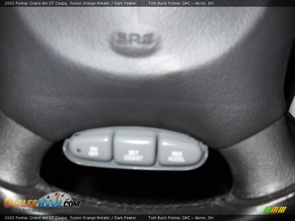 2003 Pontiac Grand Am GT Coupe Fusion Orange Metallic / Dark Pewter Photo #11