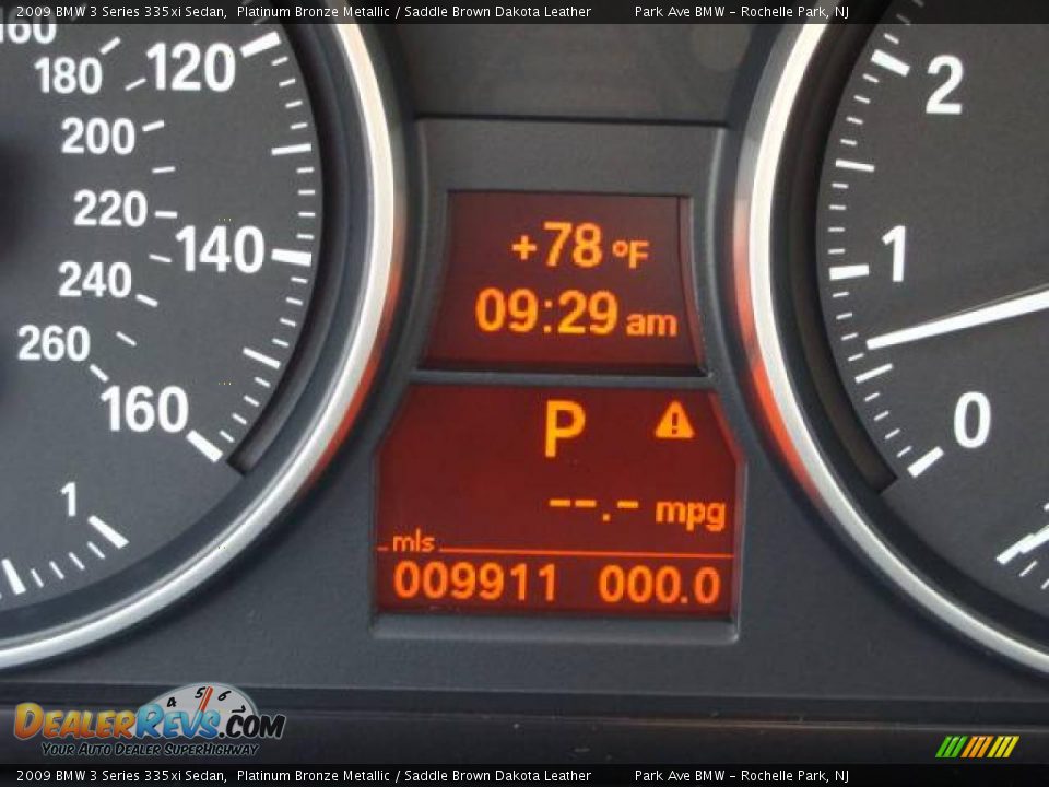 2009 BMW 3 Series 335xi Sedan Platinum Bronze Metallic / Saddle Brown Dakota Leather Photo #14