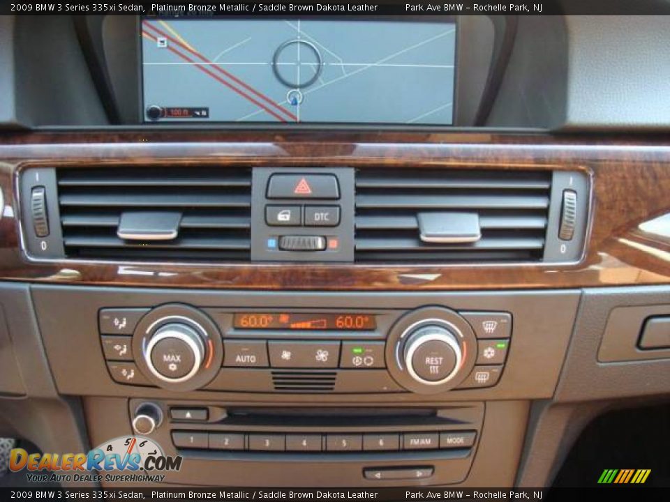 2009 BMW 3 Series 335xi Sedan Platinum Bronze Metallic / Saddle Brown Dakota Leather Photo #15