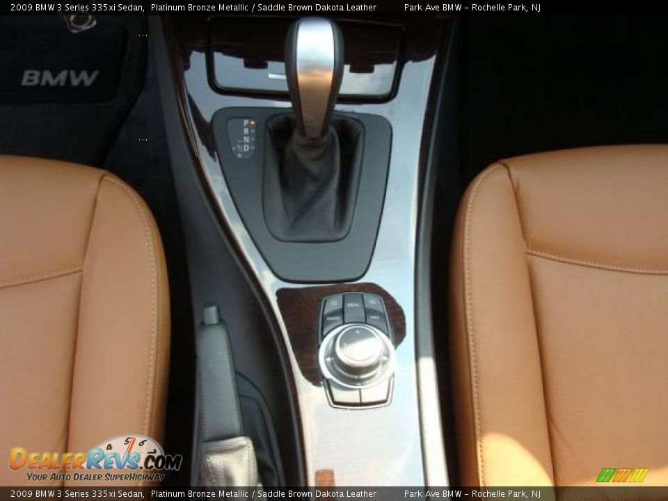 2009 BMW 3 Series 335xi Sedan Platinum Bronze Metallic / Saddle Brown Dakota Leather Photo #16