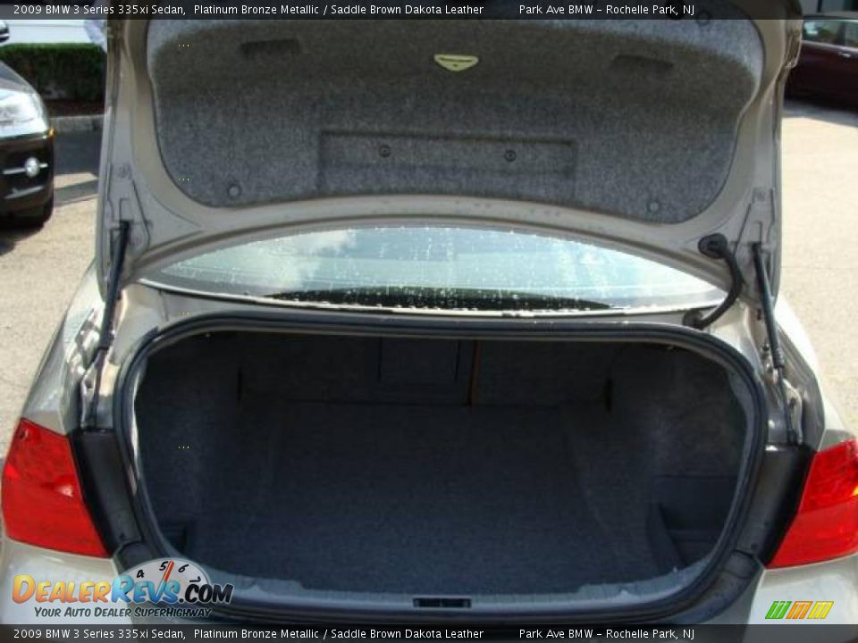 2009 BMW 3 Series 335xi Sedan Platinum Bronze Metallic / Saddle Brown Dakota Leather Photo #18