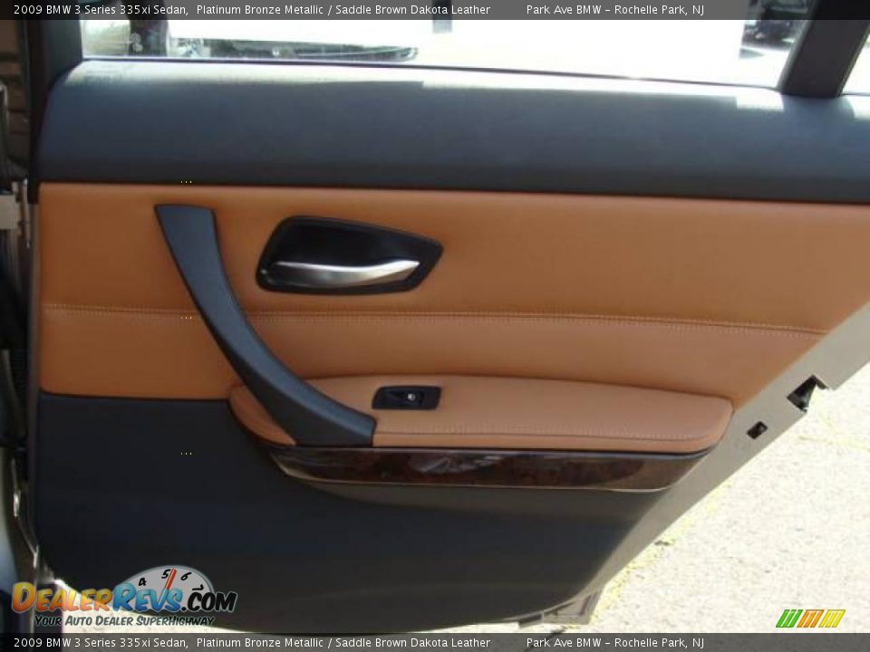 2009 BMW 3 Series 335xi Sedan Platinum Bronze Metallic / Saddle Brown Dakota Leather Photo #19