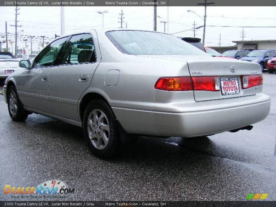 2000 Toyota Camry LE V6 Lunar Mist Metallic / Gray Photo #5