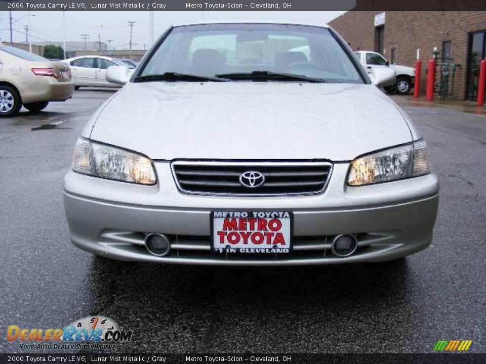 2000 Toyota Camry LE V6 Lunar Mist Metallic / Gray Photo #8