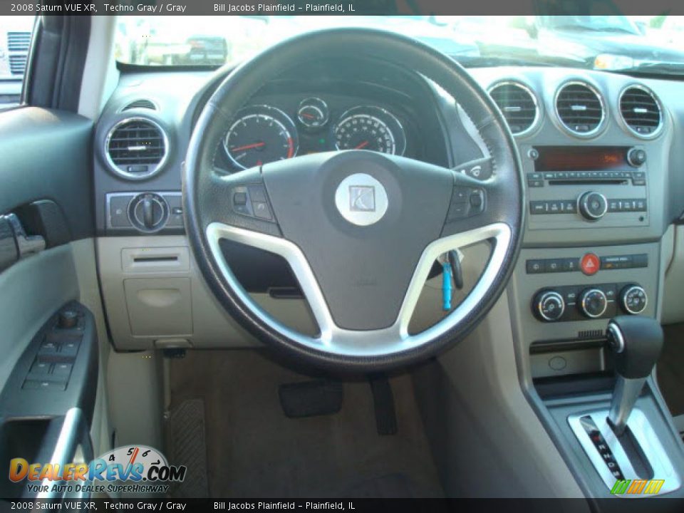 2008 Saturn VUE XR Techno Gray / Gray Photo #8