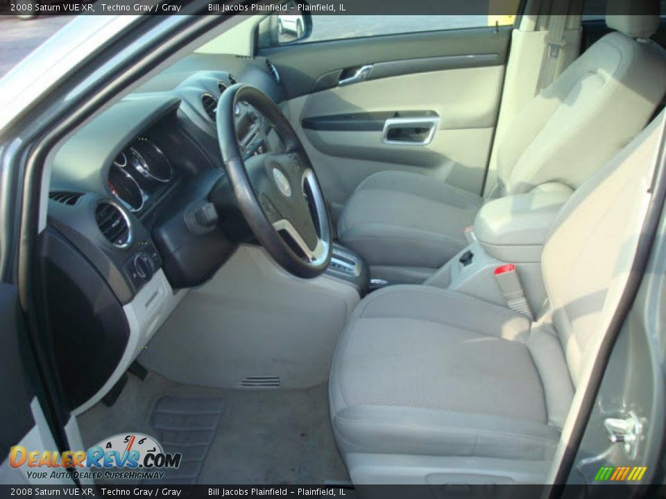 2008 Saturn VUE XR Techno Gray / Gray Photo #9