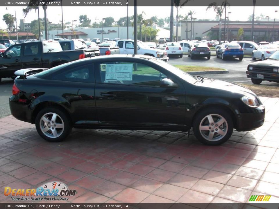 2009 Pontiac G5 Black / Ebony Photo #7
