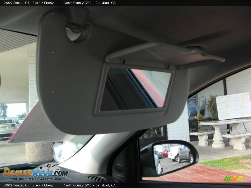 2009 Pontiac G5 Black / Ebony Photo #15