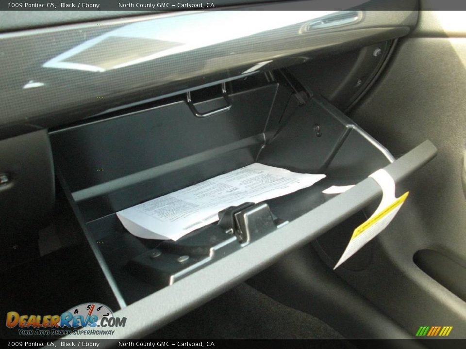 2009 Pontiac G5 Black / Ebony Photo #16