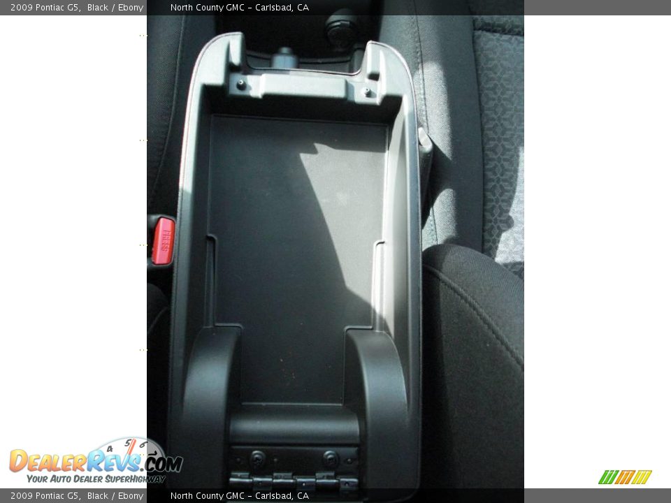 2009 Pontiac G5 Black / Ebony Photo #18