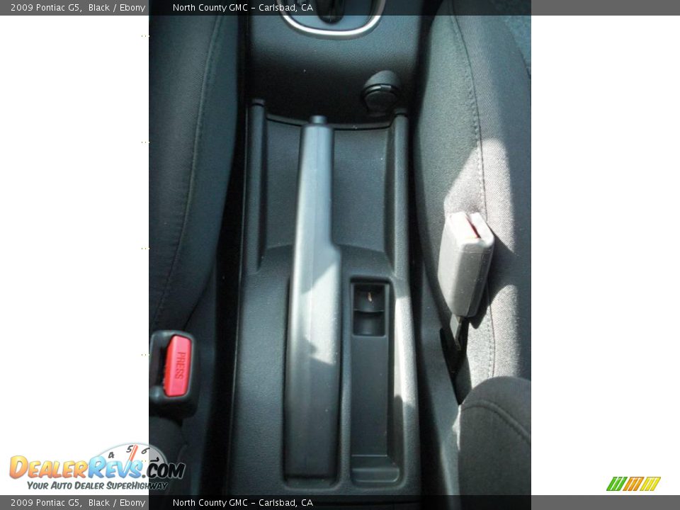 2009 Pontiac G5 Black / Ebony Photo #19
