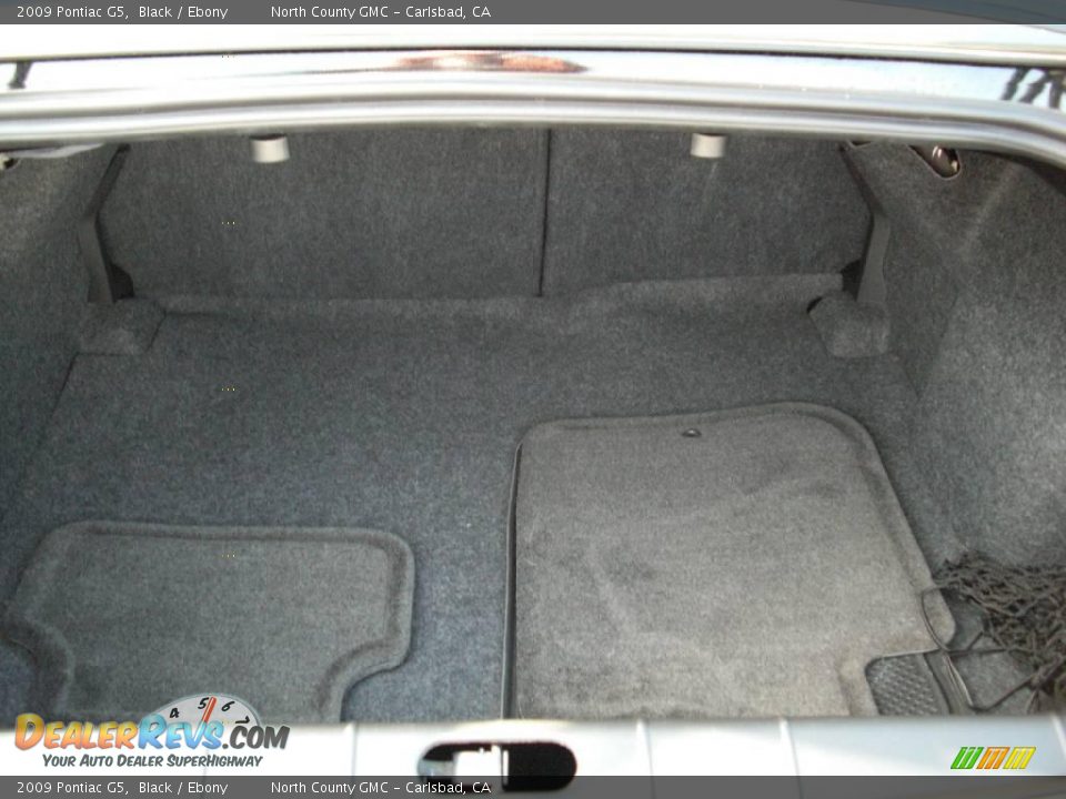 2009 Pontiac G5 Black / Ebony Photo #25