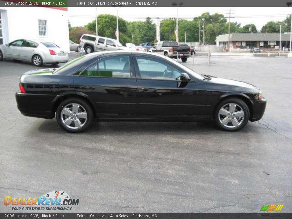 2006 Lincoln LS V8 Black / Black Photo #2