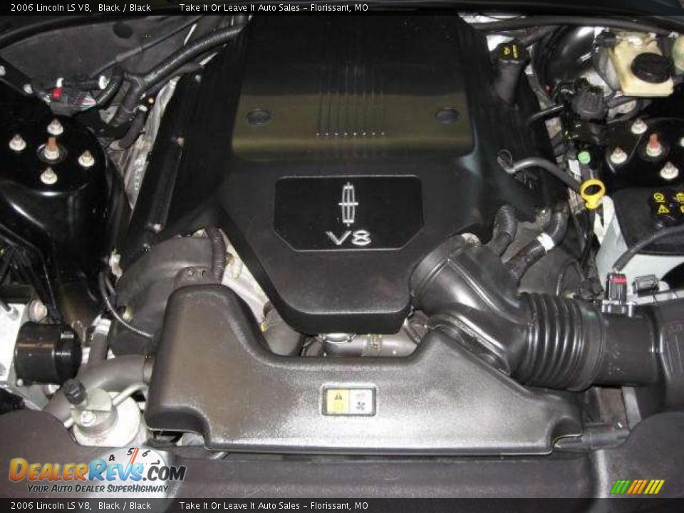 2006 Lincoln LS V8 Black / Black Photo #13