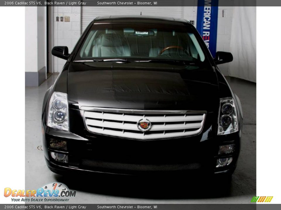 2006 Cadillac STS V6 Black Raven / Light Gray Photo #2