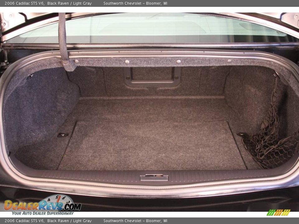 2006 Cadillac STS V6 Black Raven / Light Gray Photo #10