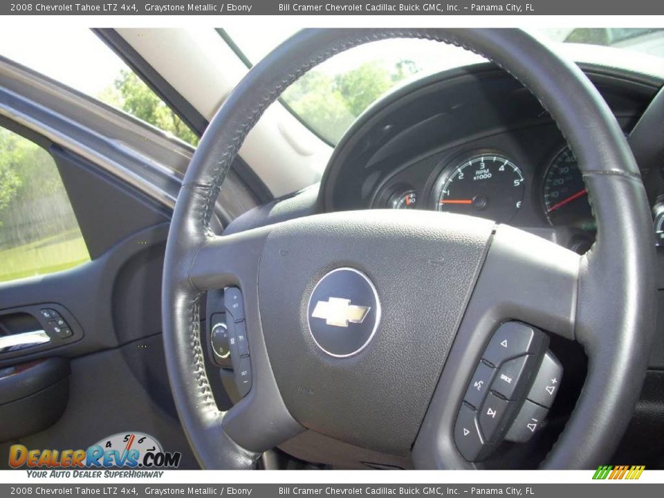 2008 Chevrolet Tahoe LTZ 4x4 Graystone Metallic / Ebony Photo #9