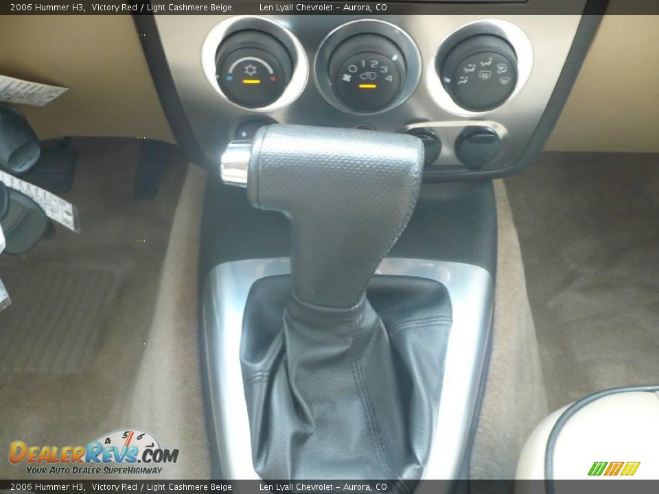 2006 Hummer H3 Victory Red / Light Cashmere Beige Photo #20
