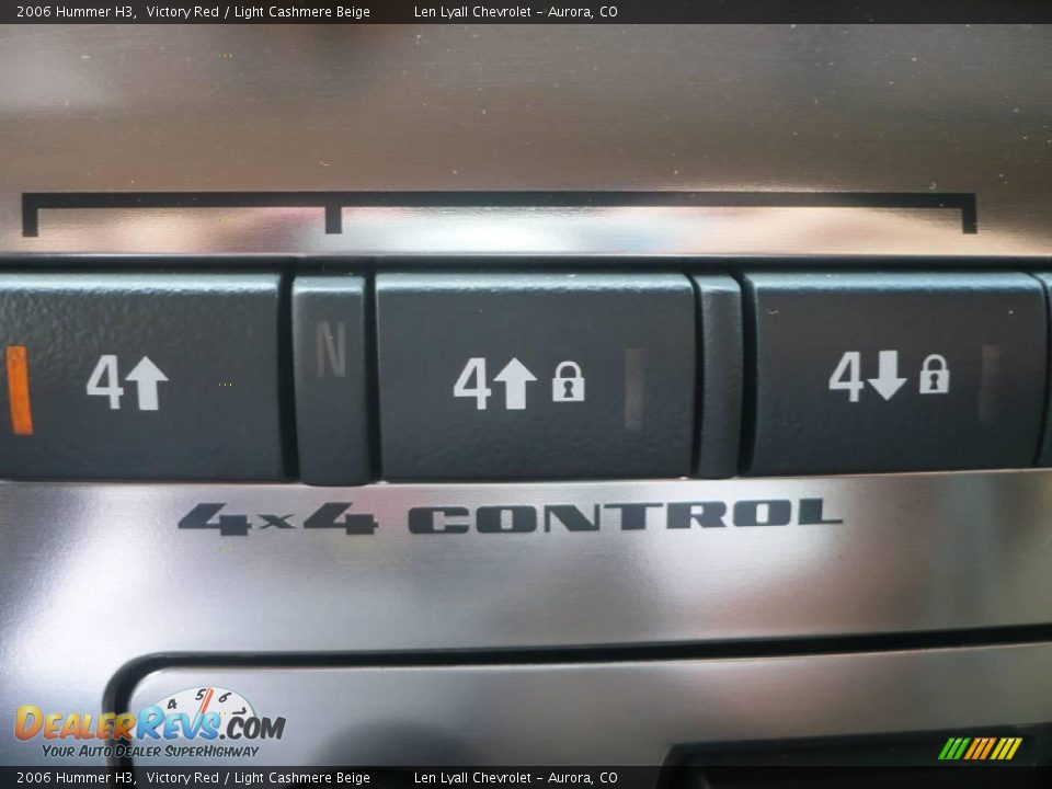 2006 Hummer H3 Victory Red / Light Cashmere Beige Photo #28