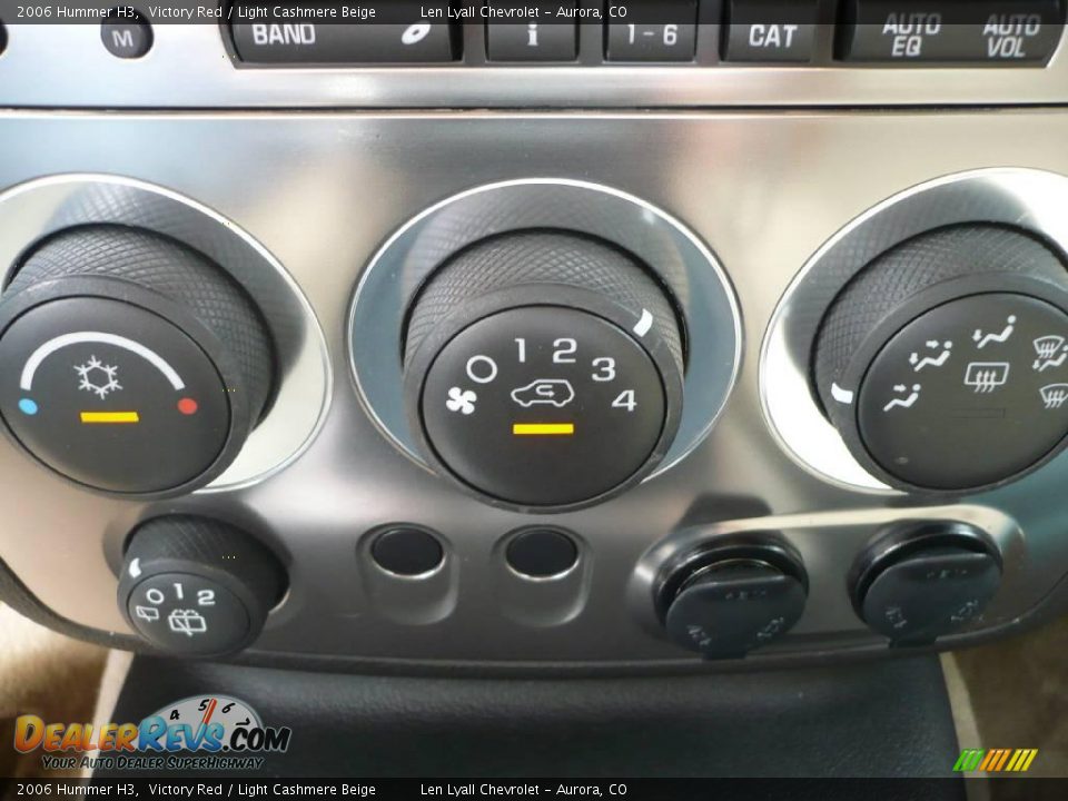 2006 Hummer H3 Victory Red / Light Cashmere Beige Photo #30
