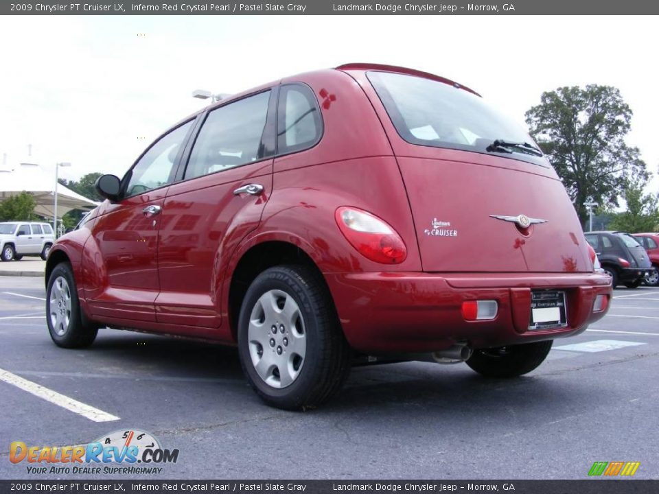 2009 Chrysler PT Cruiser LX Inferno Red Crystal Pearl / Pastel Slate Gray Photo #2