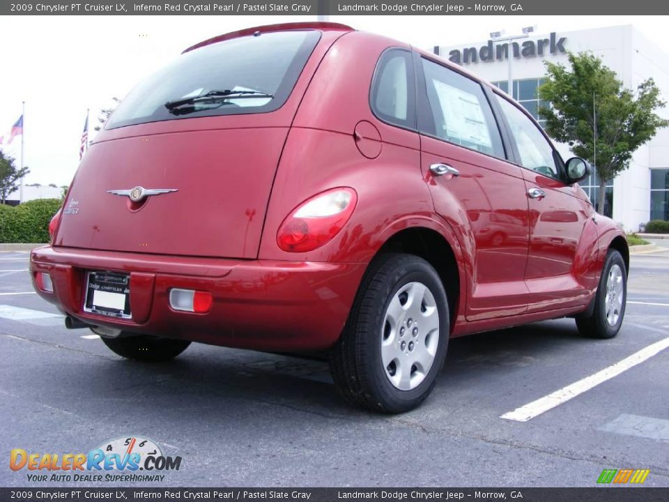 2009 Chrysler PT Cruiser LX Inferno Red Crystal Pearl / Pastel Slate Gray Photo #3