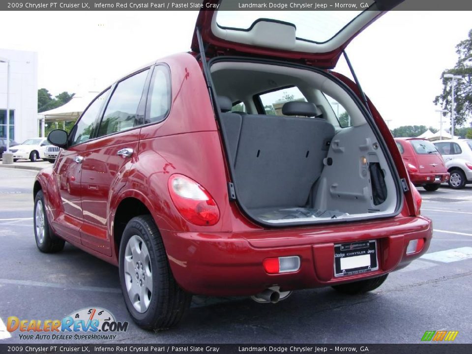 2009 Chrysler PT Cruiser LX Inferno Red Crystal Pearl / Pastel Slate Gray Photo #7