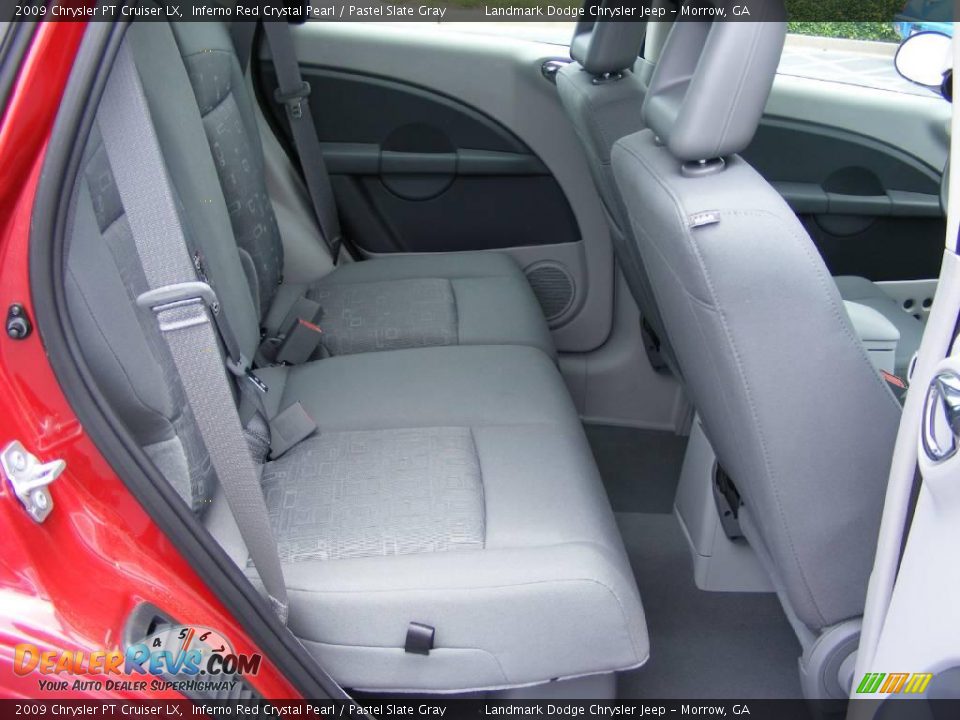 2009 Chrysler PT Cruiser LX Inferno Red Crystal Pearl / Pastel Slate Gray Photo #8