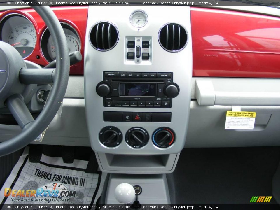 2009 Chrysler PT Cruiser LX Inferno Red Crystal Pearl / Pastel Slate Gray Photo #10