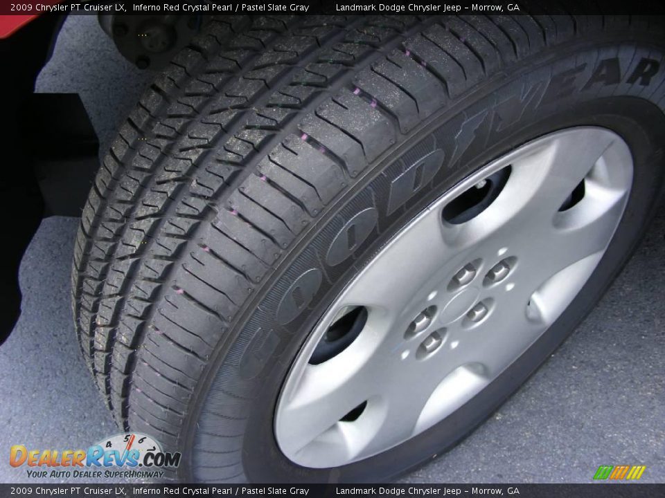 2009 Chrysler PT Cruiser LX Inferno Red Crystal Pearl / Pastel Slate Gray Photo #13