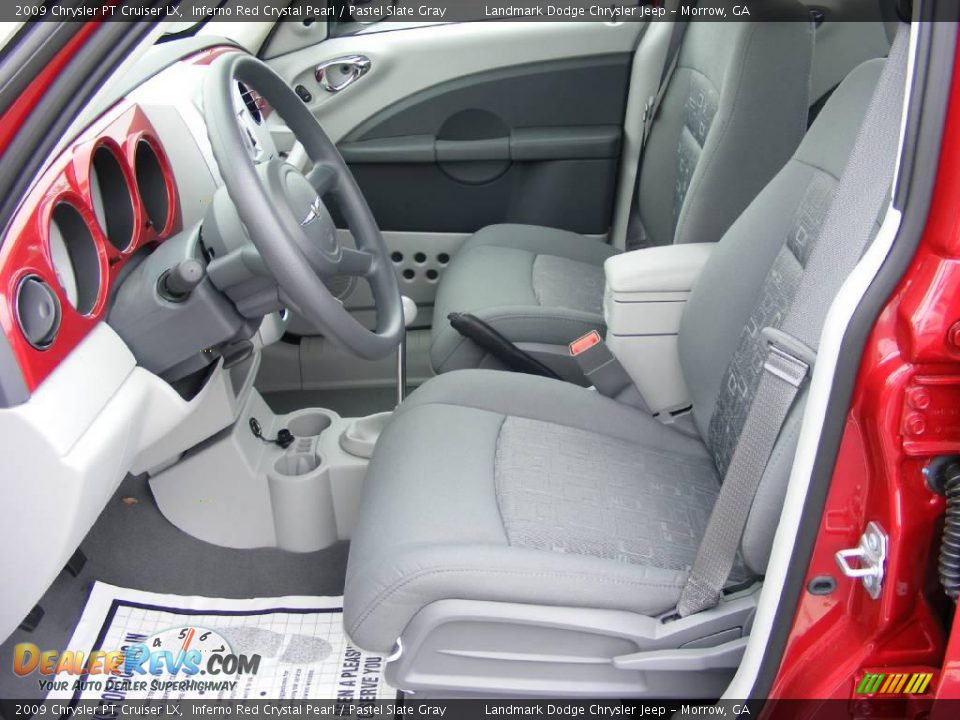 2009 Chrysler PT Cruiser LX Inferno Red Crystal Pearl / Pastel Slate Gray Photo #5