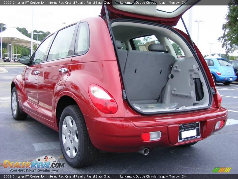 2009 Chrysler PT Cruiser LX Inferno Red Crystal Pearl / Pastel Slate Gray Photo #7