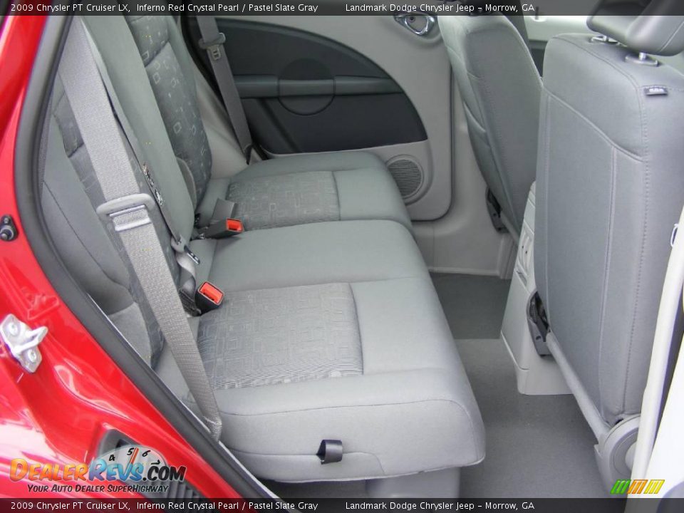 2009 Chrysler PT Cruiser LX Inferno Red Crystal Pearl / Pastel Slate Gray Photo #8