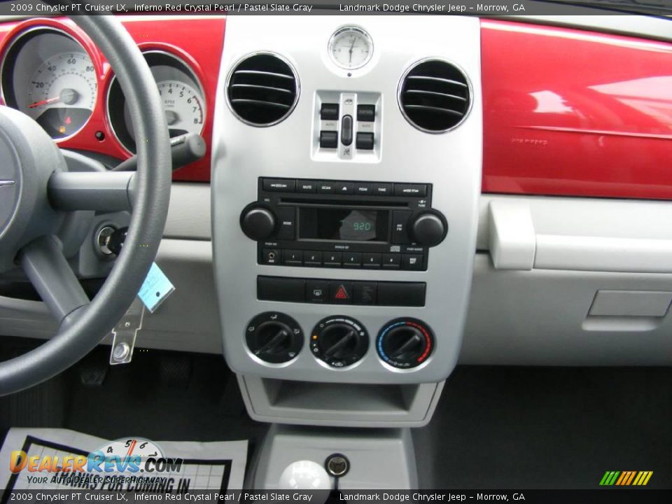 2009 Chrysler PT Cruiser LX Inferno Red Crystal Pearl / Pastel Slate Gray Photo #10