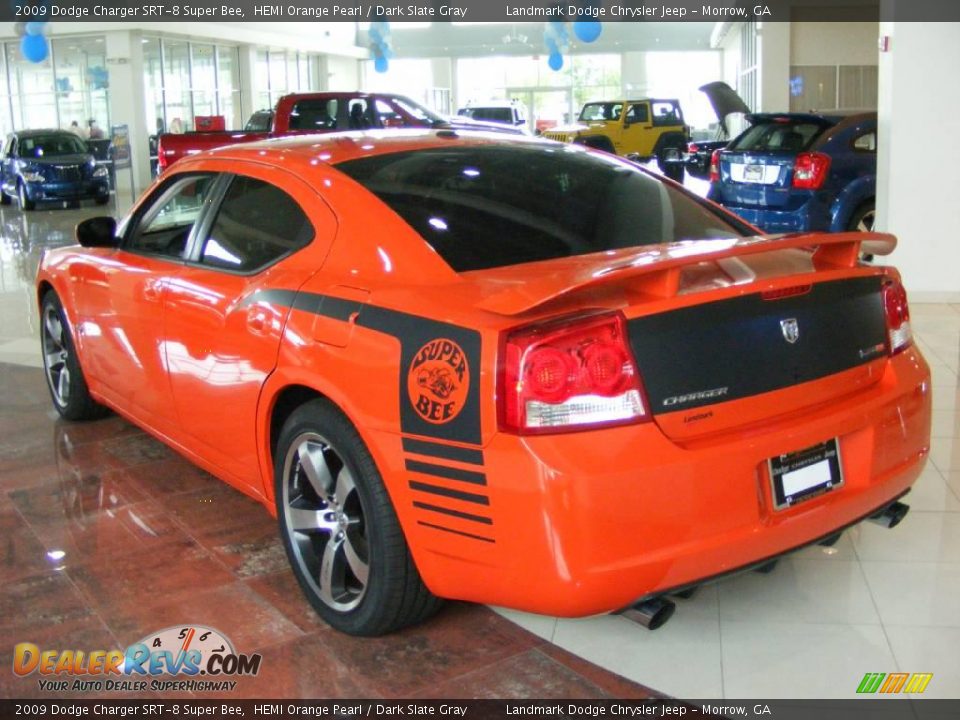 HEMI Orange Pearl 2009 Dodge Charger SRT-8 Super Bee Photo #2