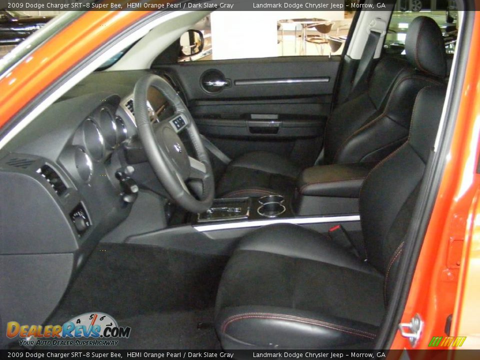 Dark Slate Gray Interior - 2009 Dodge Charger SRT-8 Super Bee Photo #8