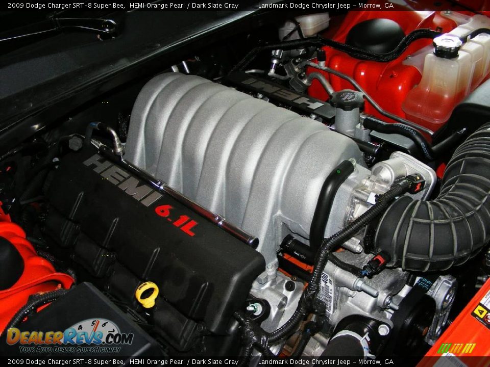 2009 Dodge Charger SRT-8 Super Bee 6.1 Liter SRT HEMI OHV 16-Valve V8 Engine Photo #16