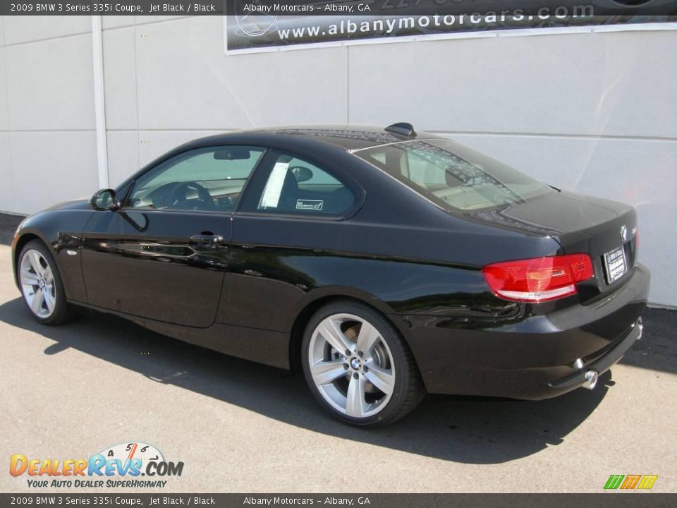 2009 BMW 3 Series 335i Coupe Jet Black / Black Photo #3