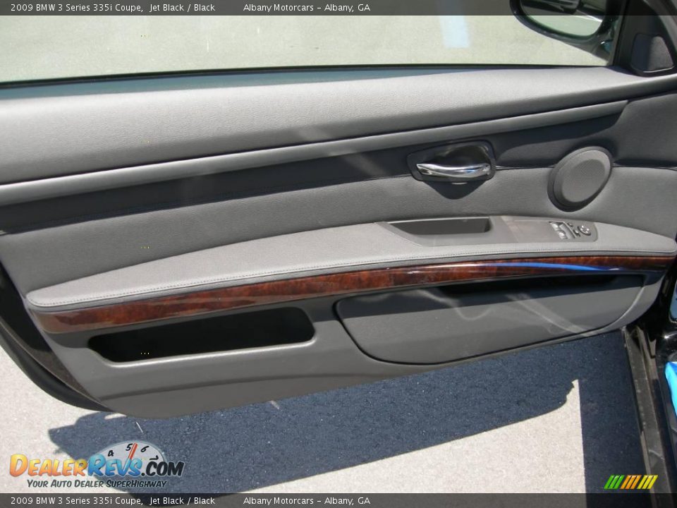 2009 BMW 3 Series 335i Coupe Jet Black / Black Photo #7