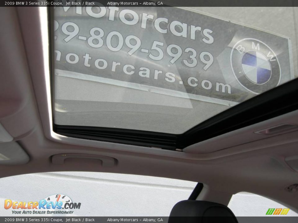 2009 BMW 3 Series 335i Coupe Jet Black / Black Photo #8