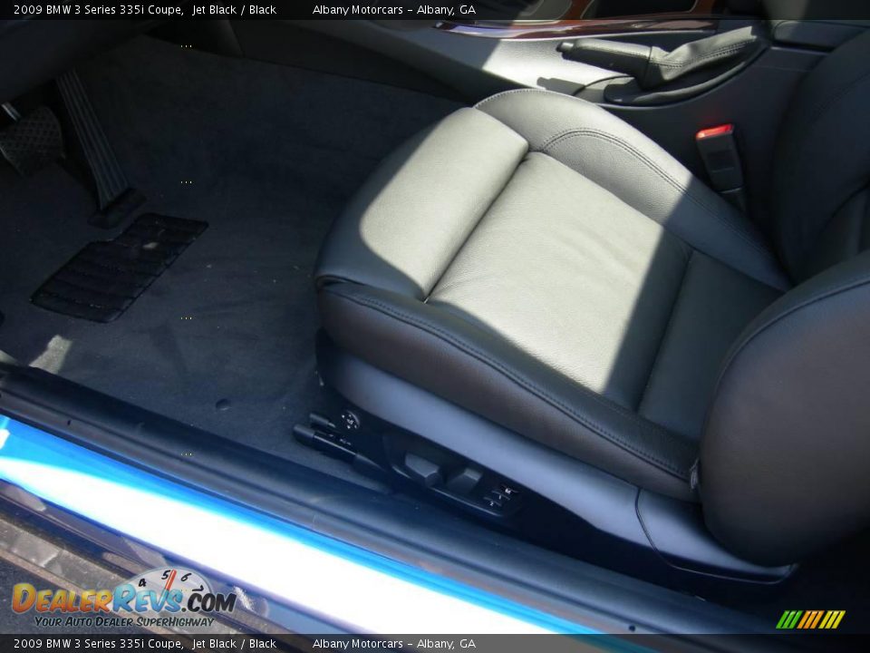 2009 BMW 3 Series 335i Coupe Jet Black / Black Photo #11