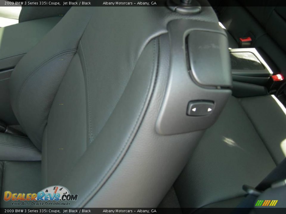 2009 BMW 3 Series 335i Coupe Jet Black / Black Photo #13