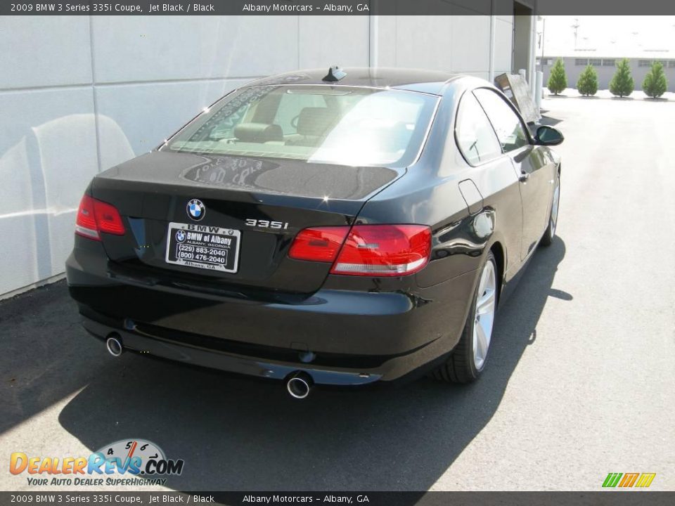 2009 BMW 3 Series 335i Coupe Jet Black / Black Photo #17