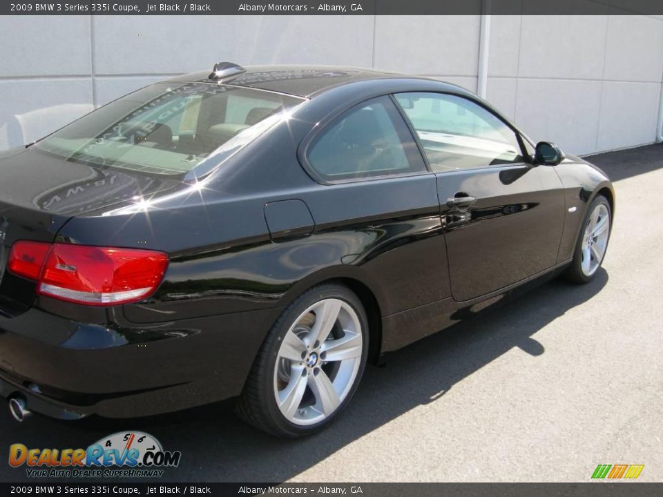 2009 BMW 3 Series 335i Coupe Jet Black / Black Photo #18
