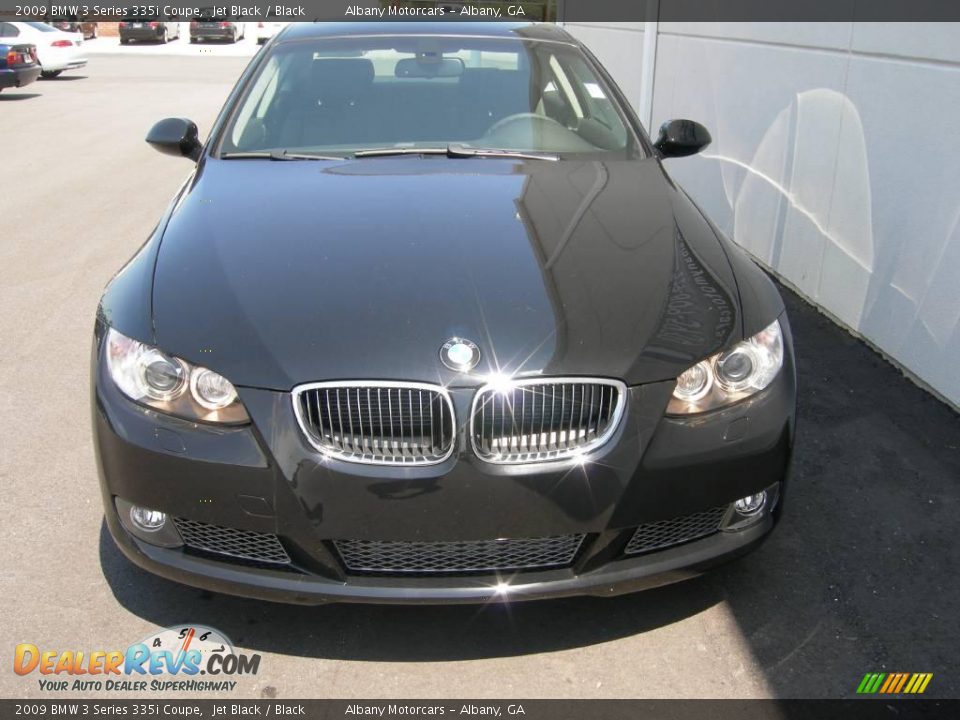 2009 BMW 3 Series 335i Coupe Jet Black / Black Photo #22