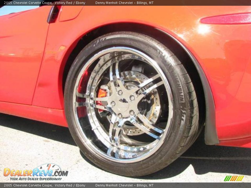 2005 Chevrolet Corvette Coupe Victory Red / Ebony Photo #8